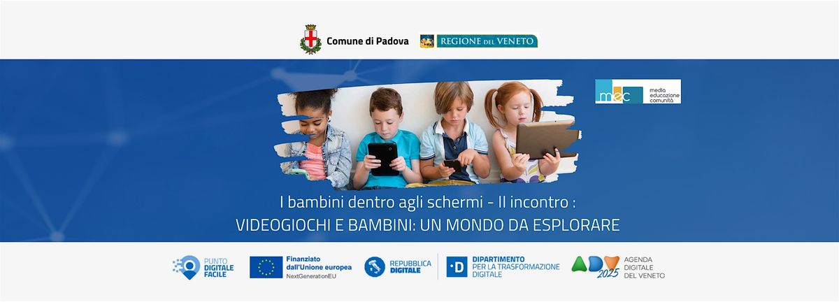 VIDEOGIOCHI E BAMBINI: UN MONDO DA ESPLORARE, 15 October | Event in Padova | AllEvents