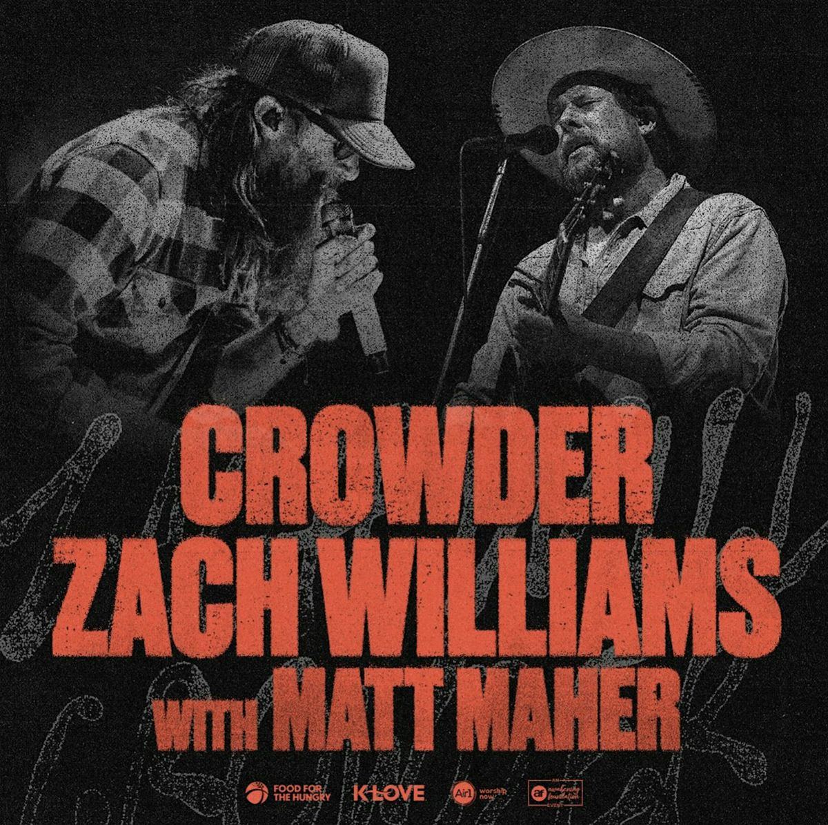 Food for the Hungry VOLUNTEER - Crowder & Zach Williams / Saint Paul, MN, 8 November | Event in Saint Paul