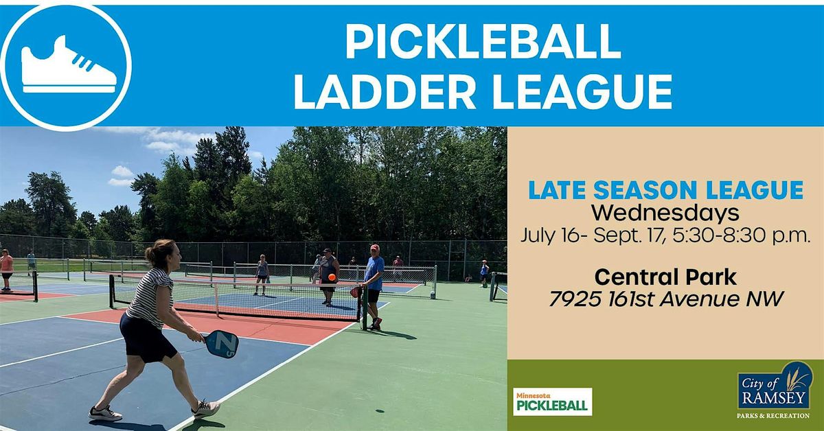 Pickleball Ladder League: Wednesday Late Season, 16 July | Event in Ramsey | AllEvents