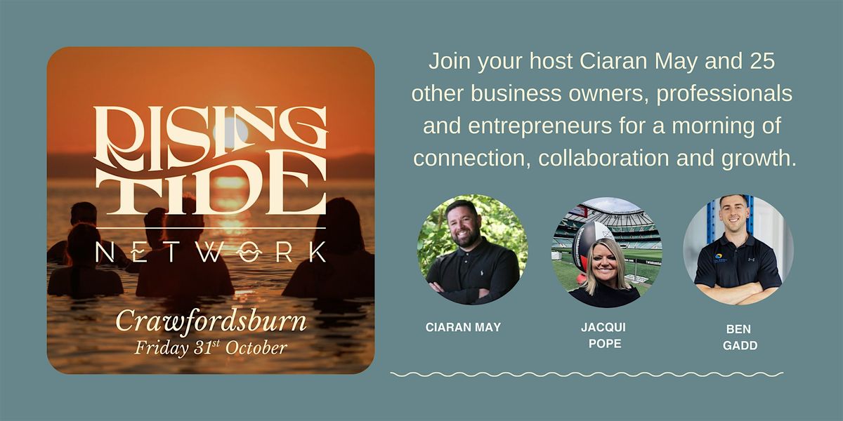 Rising Tide Network - Friday 31st October, Crawfordsburn, 31 October | Event in Bangor | AllEvents