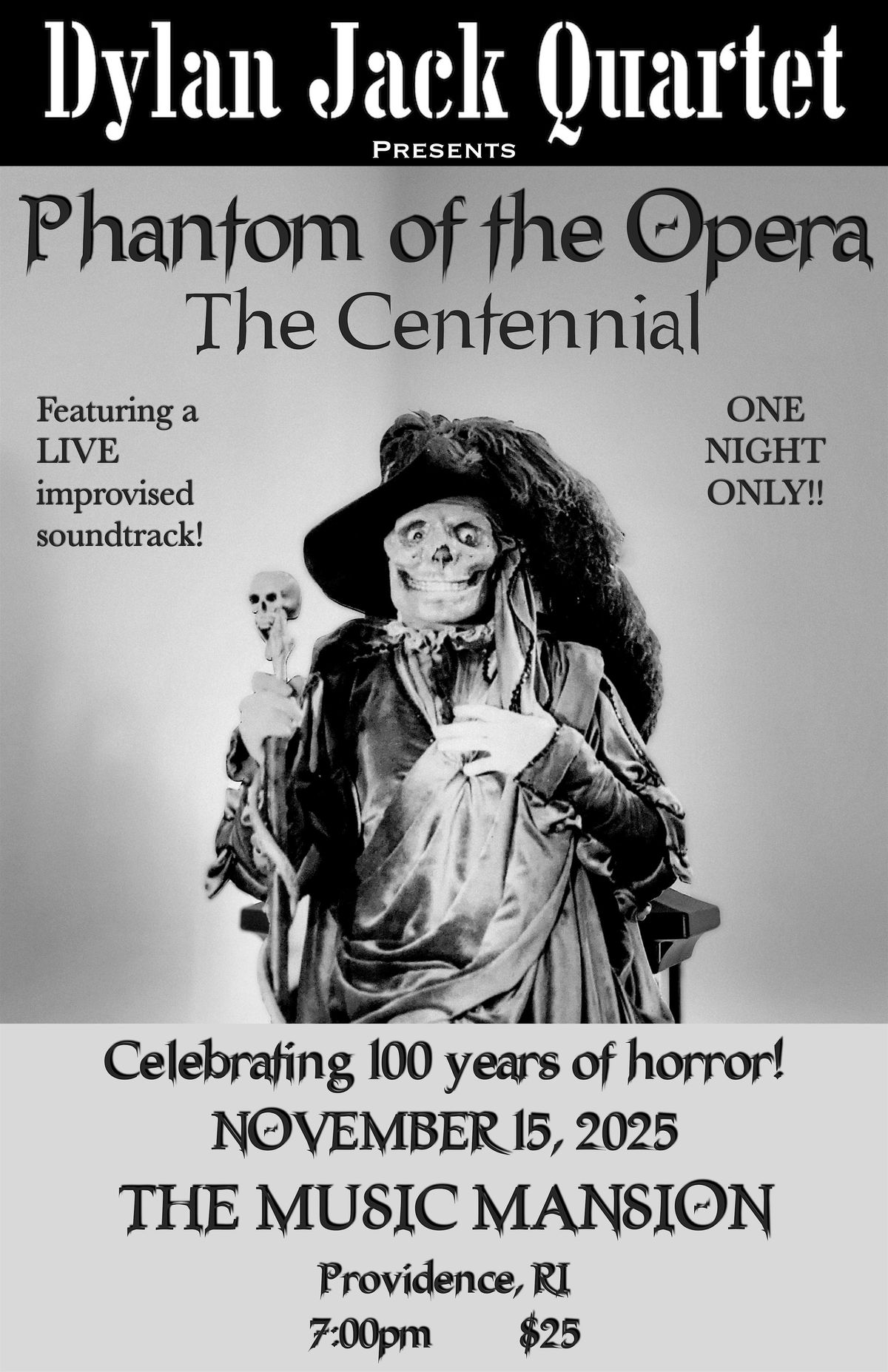 Phantom of the Opera - The Centennial, 15 November | Event in Providence | AllEvents