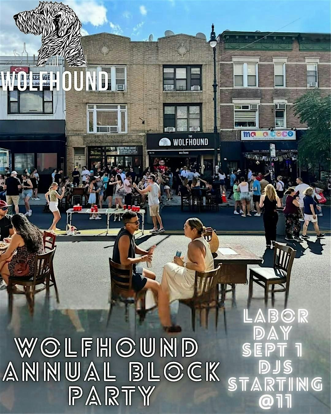 Wolfhound annual Labor Day Blockparty!, 1 September | Event in Queens | AllEvents