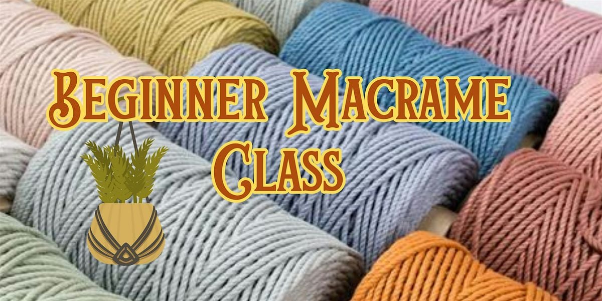 Beginner Macrame Class, 20 September | Event in Grand Junction | AllEvents