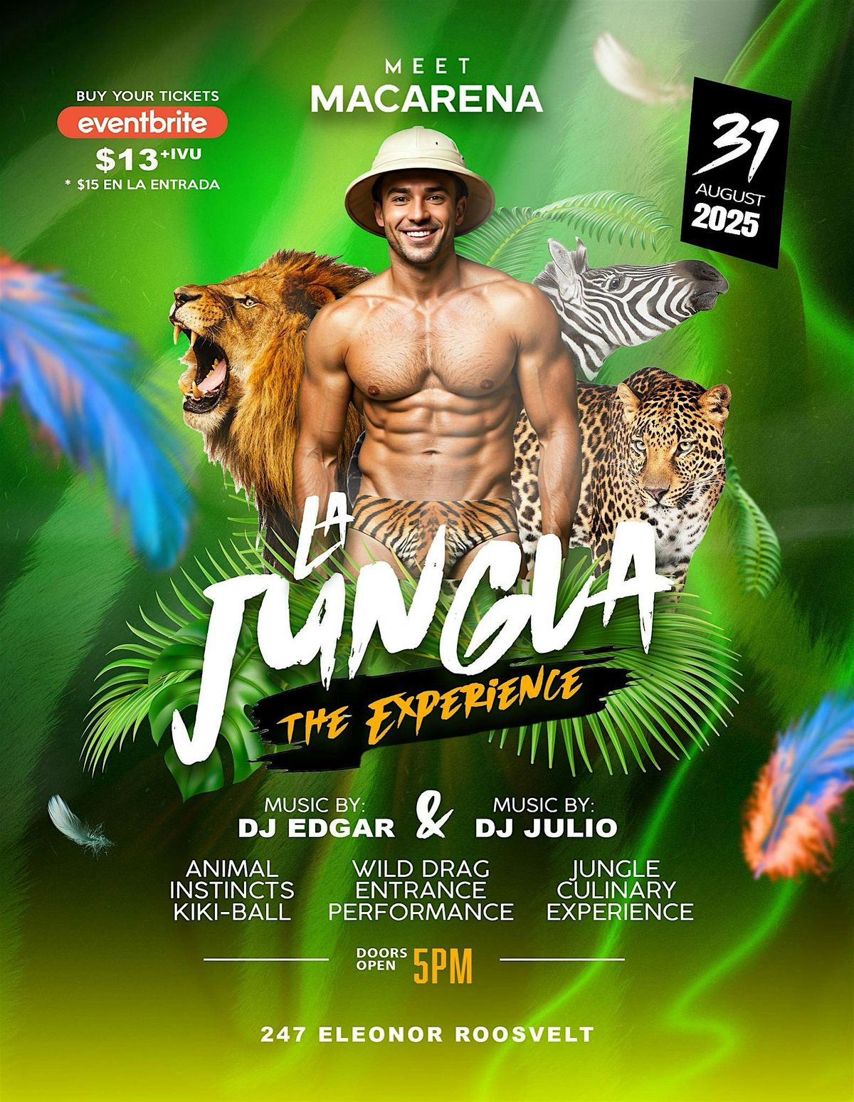 LA JUNGLA The Experience, 31 August | Event in San Juan | AllEvents