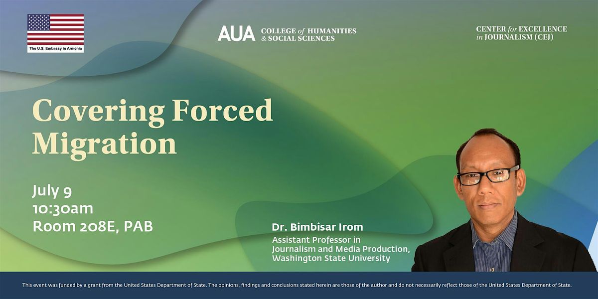 Covering forced migration, 9 July | Event in Yerevan | AllEvents