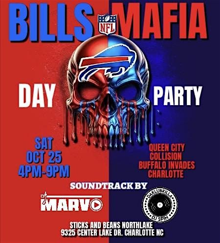 QC Collision - Bills Mafia Day Party, 25 October | Event in Charlotte | AllEvents