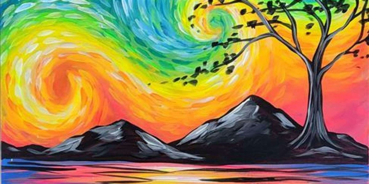 Colors of a Starry Night - Paint and Sip by Classpop!™, 28 June | Event in San Antonio | AllEvents