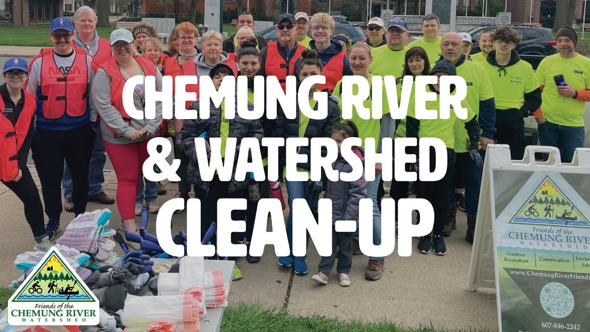 Chemung River & Watershed Clean-up - Location TBD, 18 October | Event in Elmira | AllEvents