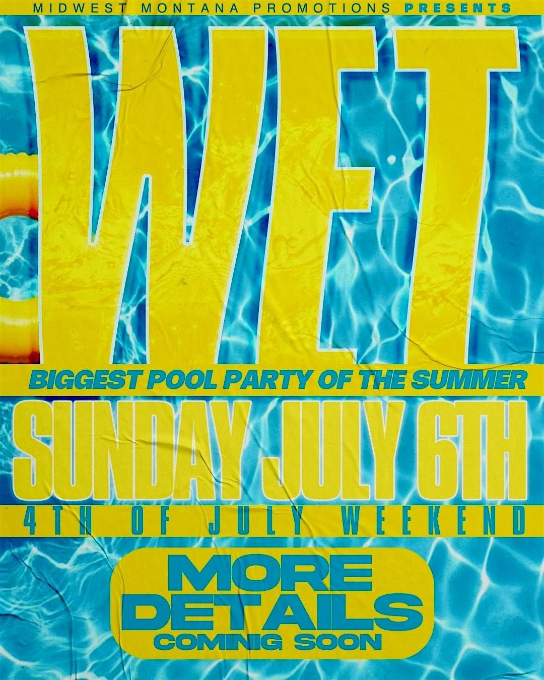 WET POOL PARTY, 6 July | Event in Kansas City | AllEvents