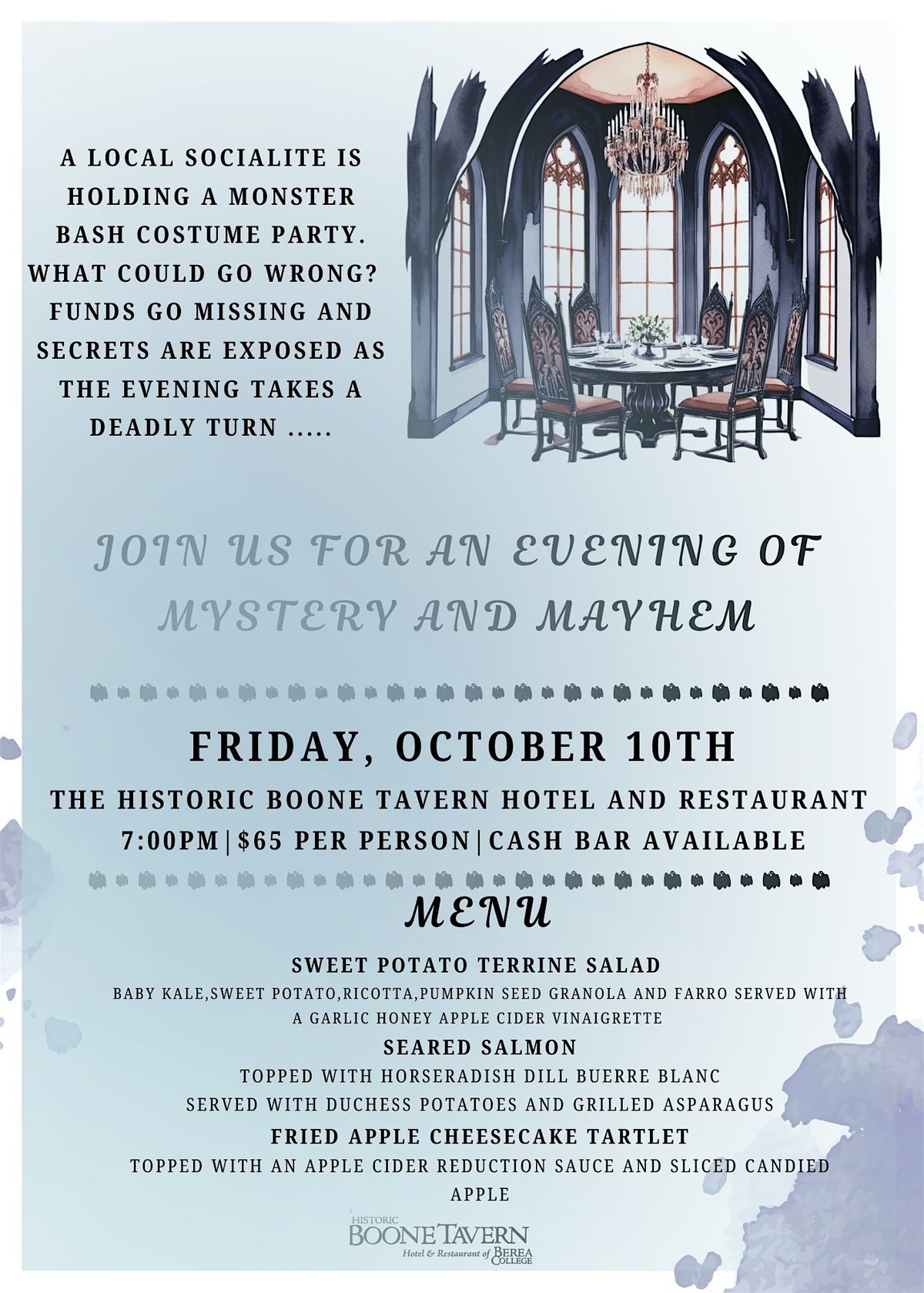 M**der AT THE MONSTER BASH, 10 October | Event in Berea | AllEvents