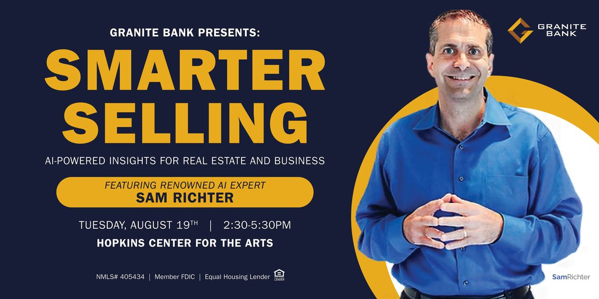 Smarter Selling: AI-Powered Insights for Real Estate and Business, 19 August | Event in Hopkins | AllEvents