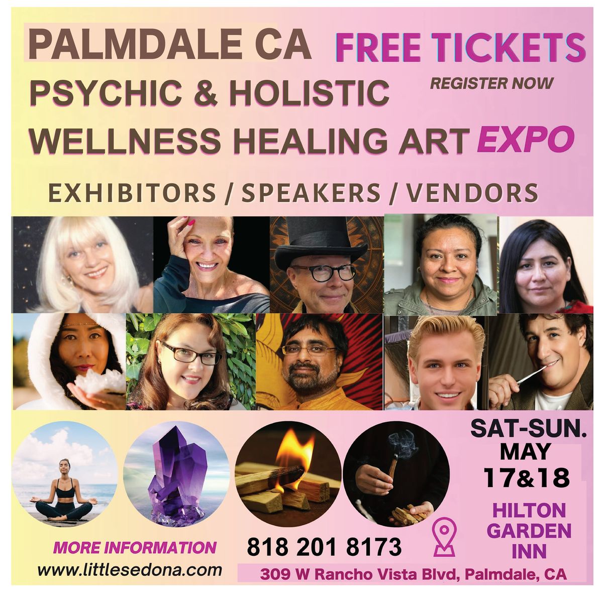 Palmdale - Psychic & Wellness Healing Art Expo - May 17 & 18, 17 May | Event in Palmdale | AllEvents