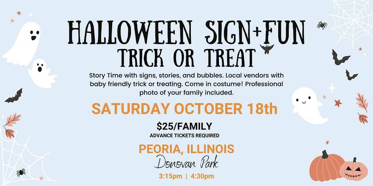 Sign + Fun Trick or Treat (Peoria), 18 October | Event in Peoria | AllEvents