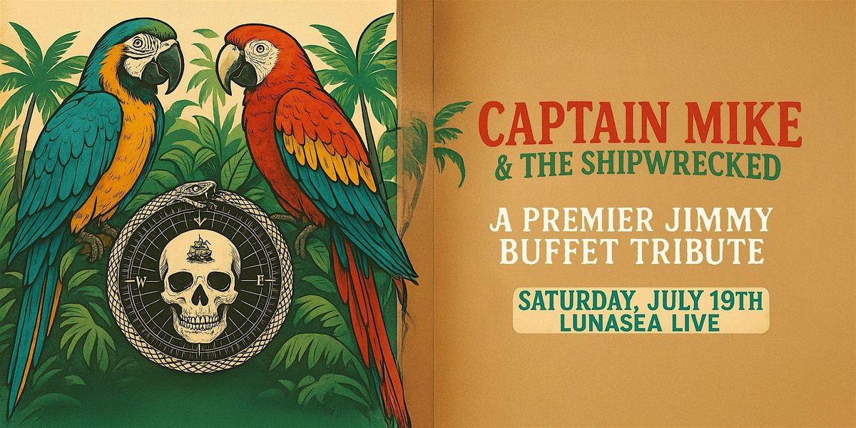 Captain Mike & The Shipwrecked at Lunasea Live, 19 July | Event in Virginia Beach | AllEvents