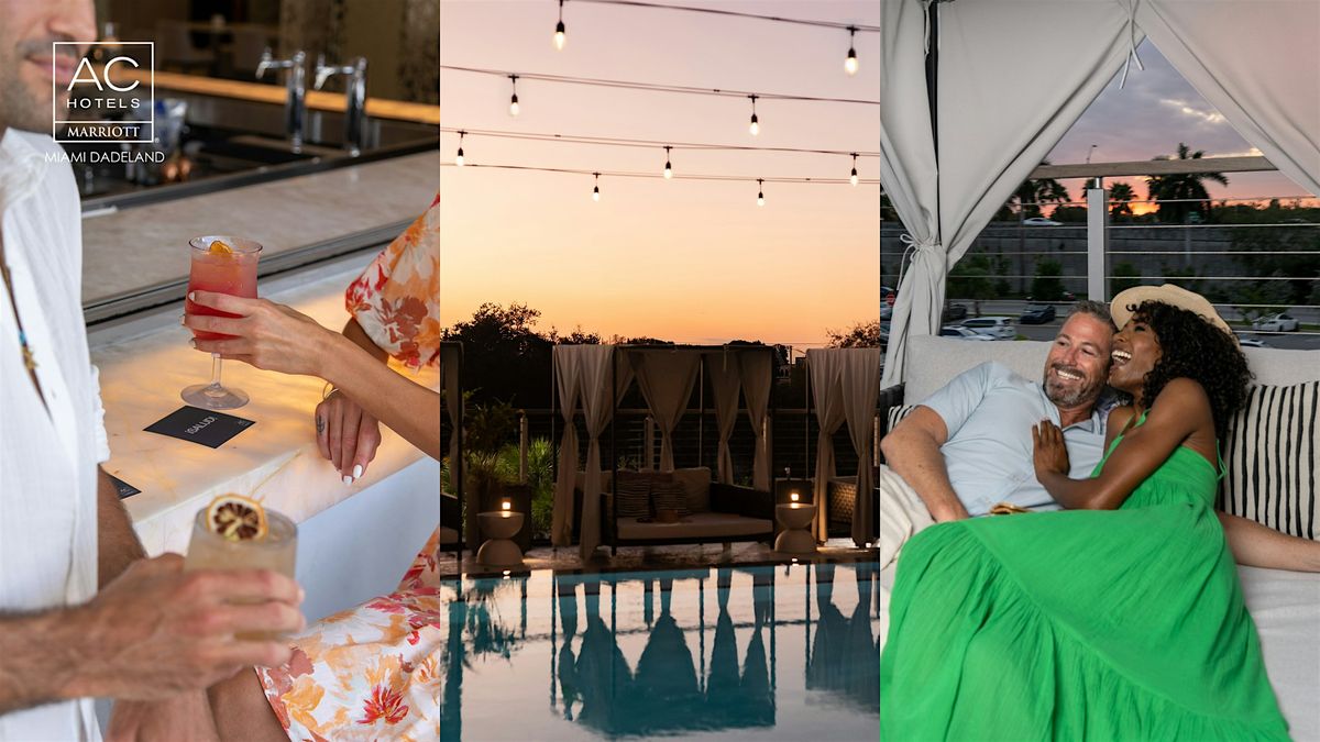February Rom-Com Movie Nights | AC Hotel Miami Dadeland Rooftop Pool