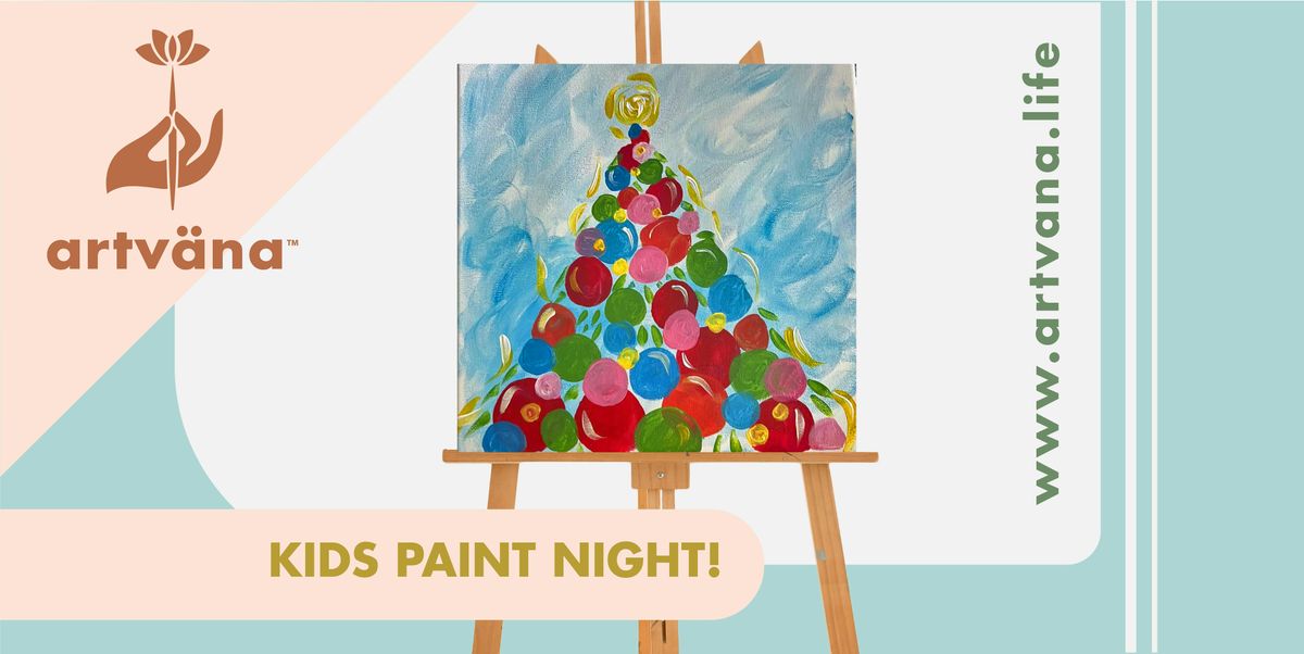 Artvana  Kids & Family Paint Class at Bertoglios Pizza, Yelm December 2025, 13 December | Event in Yelm