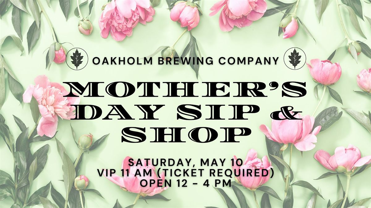 Mother's Day Sip & Shop at OBC, 10 May | Event in Brookfield | AllEvents