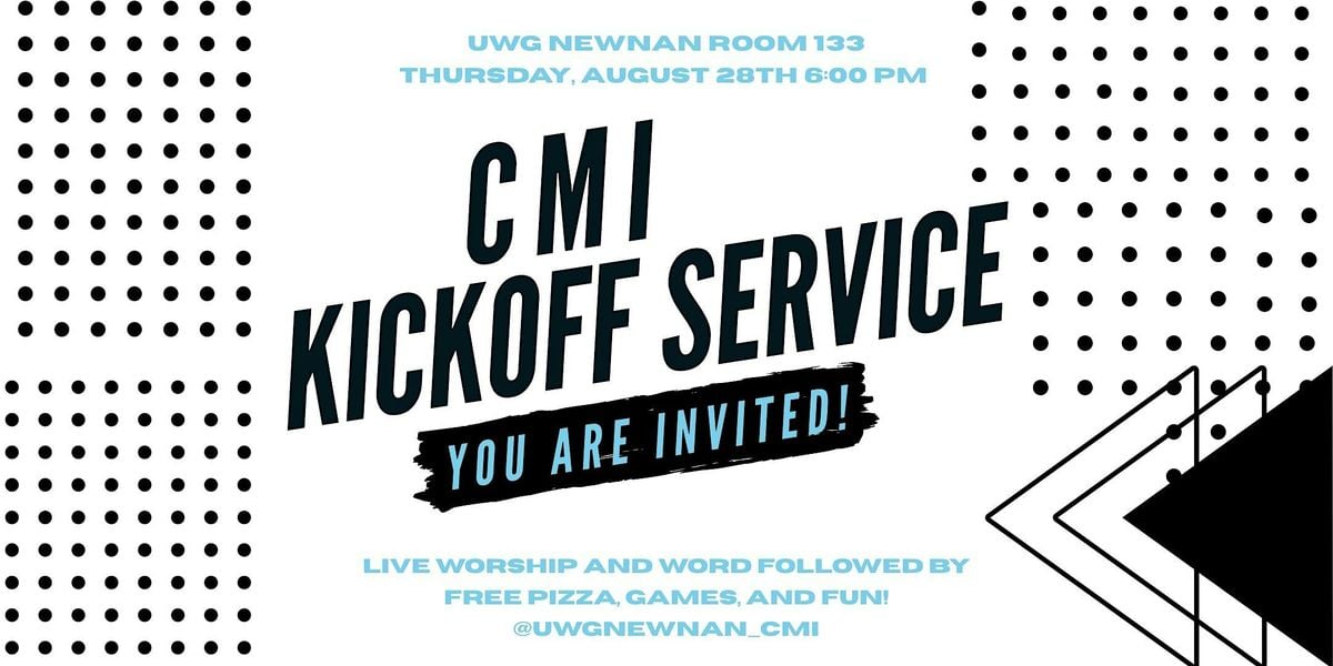 CMI Kickoff Service, 28 August | Event in Newnan | AllEvents