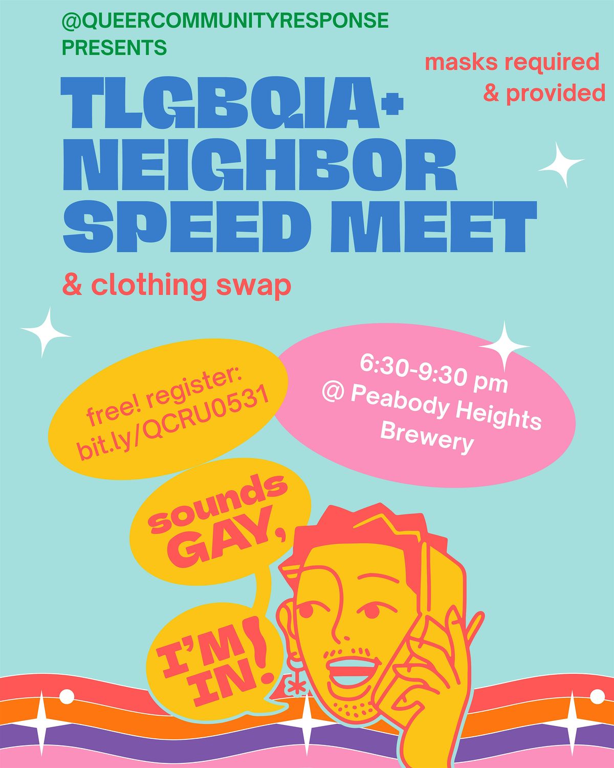 TLGBQIA+ Neighbor Speed Meet, 31 May | Event in Baltimore | AllEvents