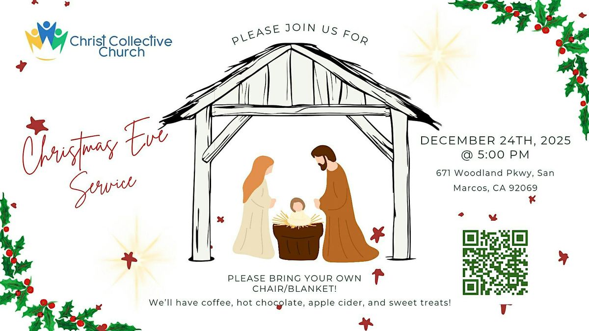 CCC Christmas Eve Service @ Woodland Park|Dec 24th @5pm, 24 December | Event in San Marcos | AllEvents