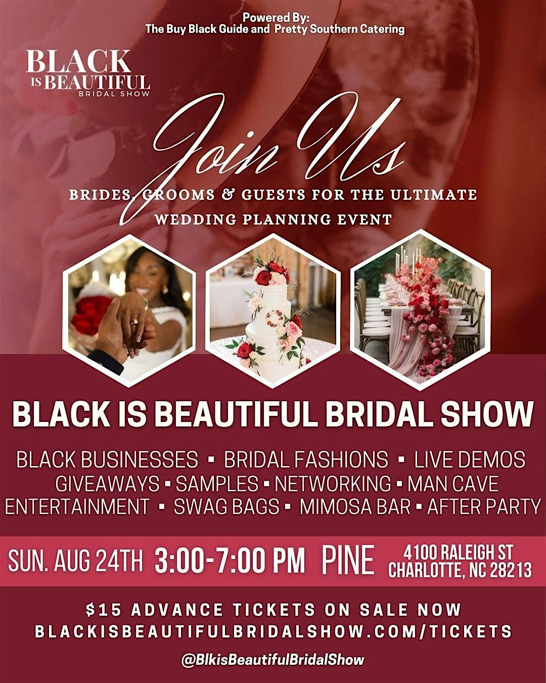 Black Is Beautiful Bridal Show, 24 August | Event in Charlotte | AllEvents