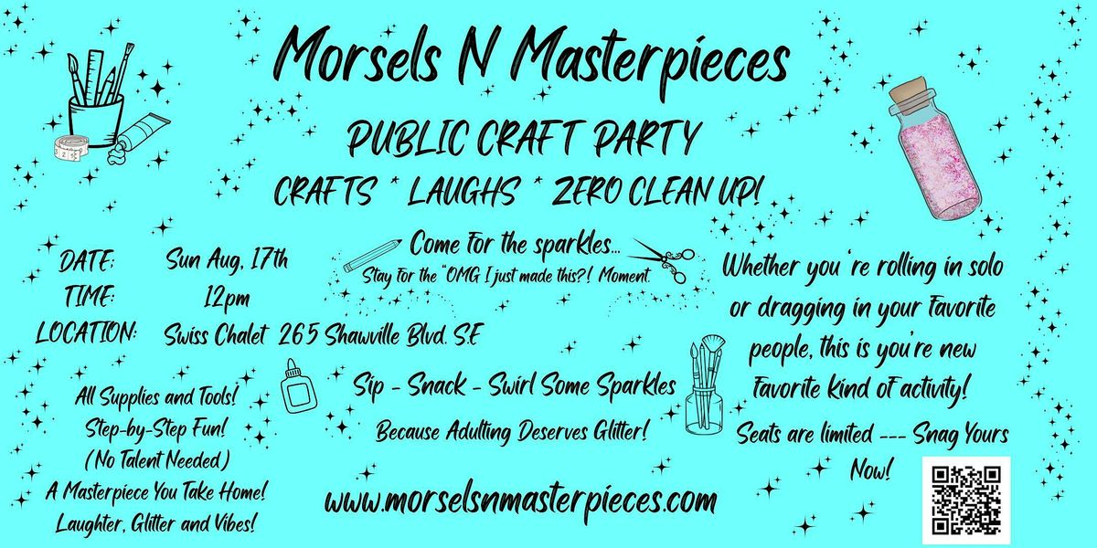 Craft Party: Shimmer Bottles / Spell Bottles – Calgary, 17 August | Event in Calgary | AllEvents
