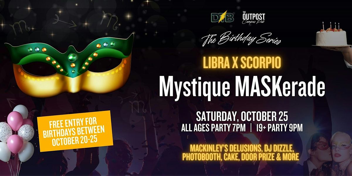MASKerade, 25 October | Event in Thunder Bay | AllEvents
