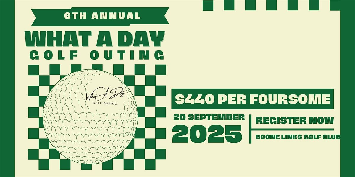 6th Annual What a Day Golf Outing, 20 September | Event in Florence | AllEvents