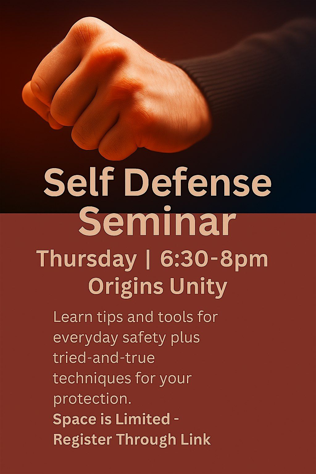 Self-Defense Seminar for Urban Residents Empowerment Action & Awareness, 28 August | Event in SEATTLE