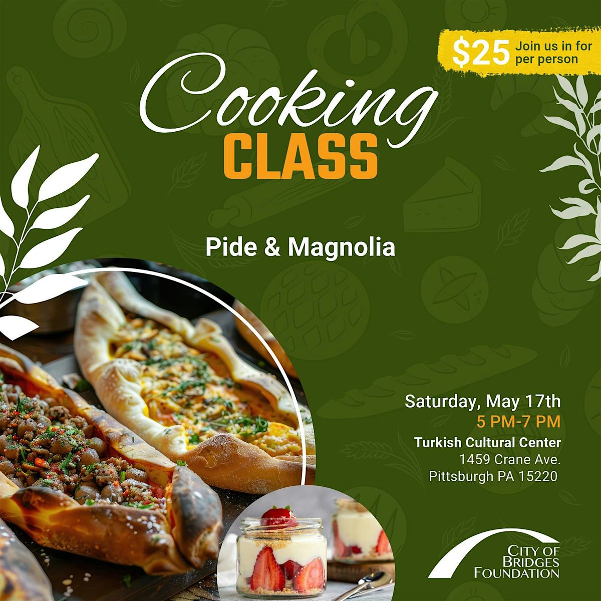 Cooking Class, 17 May | Event in Pittsburgh | AllEvents