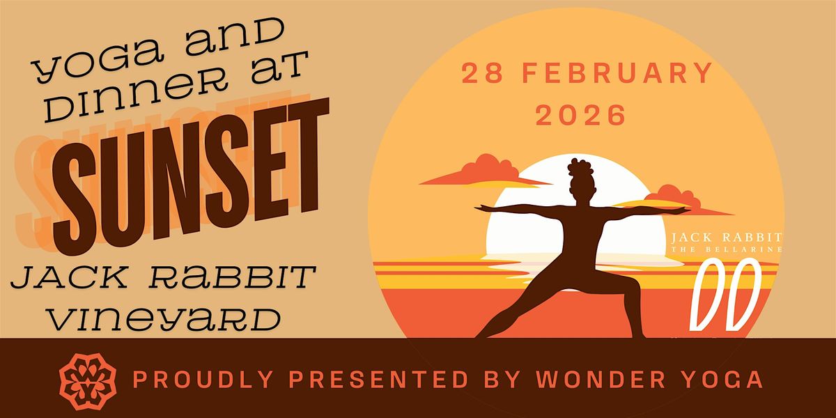 Sunset Yoga @ Jack Rabbit 28 February, 28 February | Event in Bellarine | AllEvents