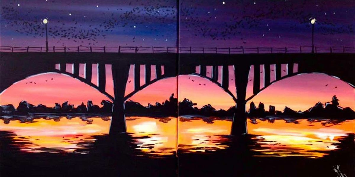 Congress Bridge at Sunset - Paint and Sip by Classpop!™, 7 June | Event in Austin | AllEvents