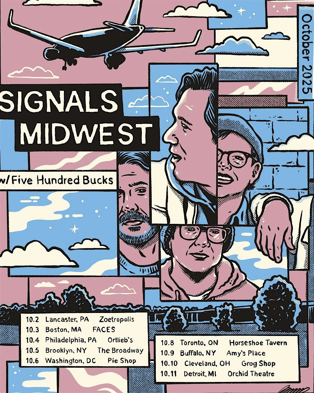 Signals Midwest / Five Hundred Bucks, 4 October | Event in Philadelphia | AllEvents