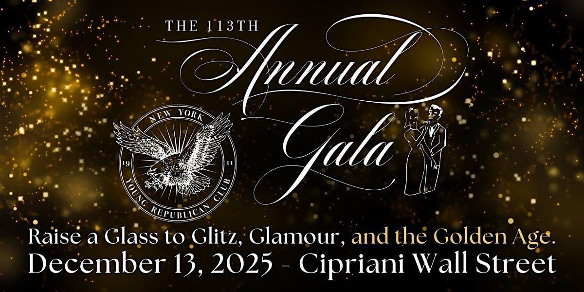 NYYRC 113th Annual Gala, 13 December | Event in New York | AllEvents