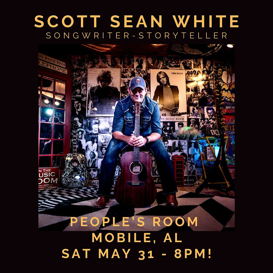 An Evening with Scott Sean White, 4 October | Event in Mobile | AllEvents