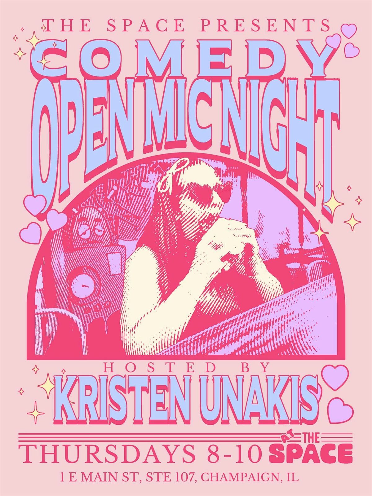 Comedy Open Mic with Kristen Unakis | Event in Champaign | AllEvents