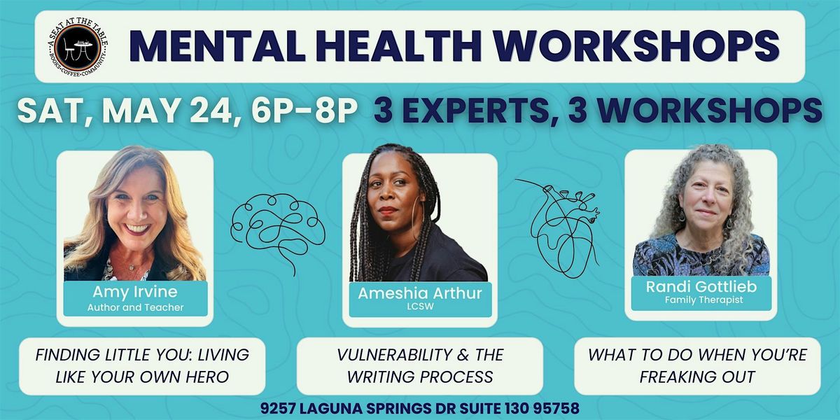 Mental Health Workshops, 24 May | Event in Elk Grove | AllEvents