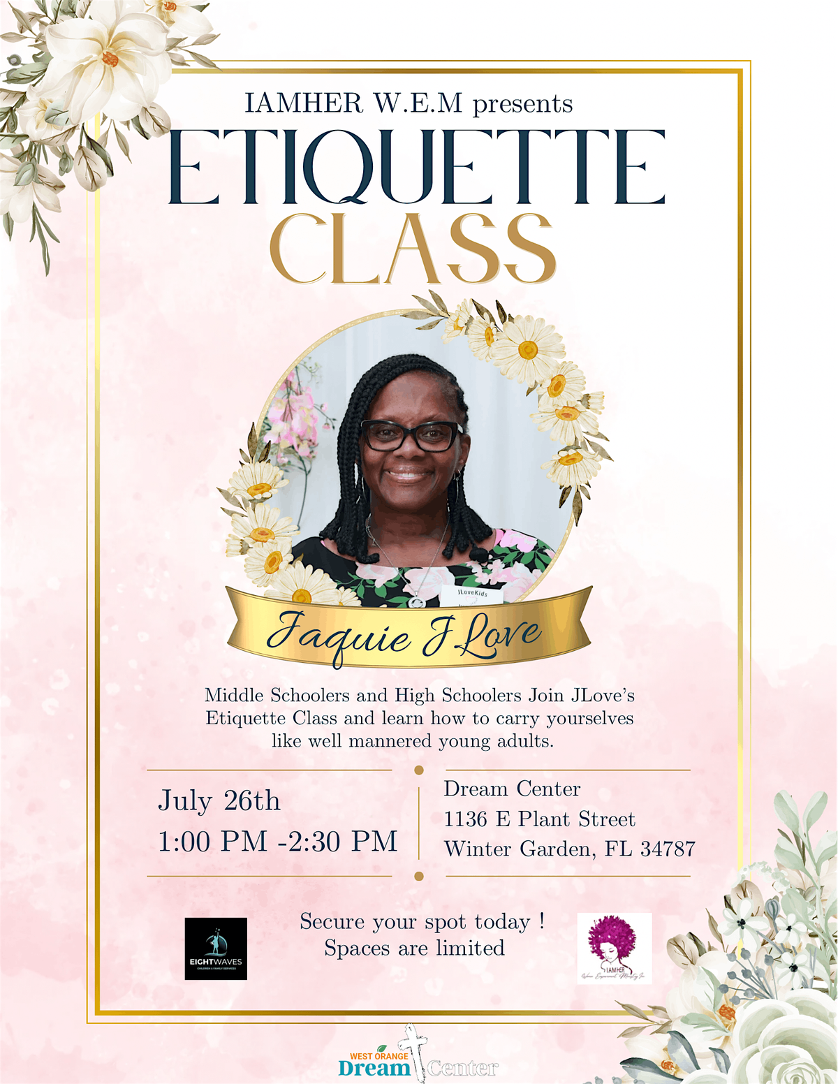 Etiquette Class, 26 July | Event in Winter Garden | AllEvents