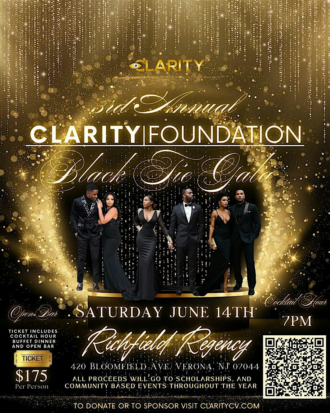 CLARITY FOUNDATION 3RD ANNUAL BLACK TIE GALA, 14 June | Event in Verona | AllEvents