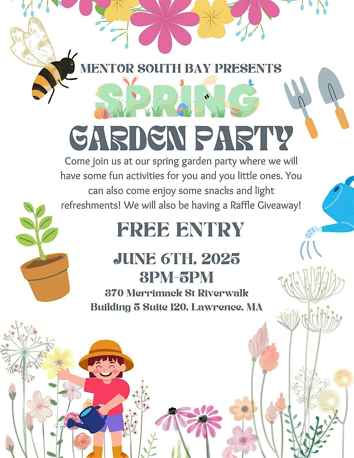 Spring Garden Party, 6 June | Event in Lawrence | AllEvents