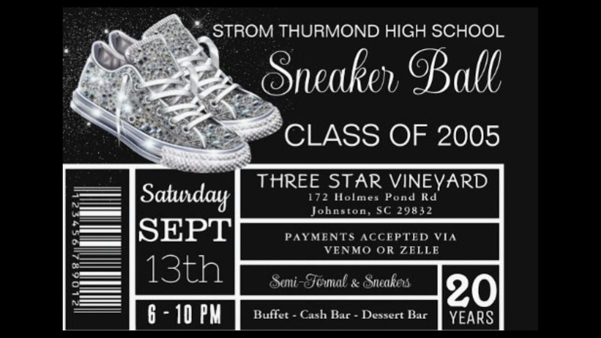 Strom Thurmond Class of 2005 20th Class Reunion  Sneaker & Boots Ball, 13 September | Event in Johnston