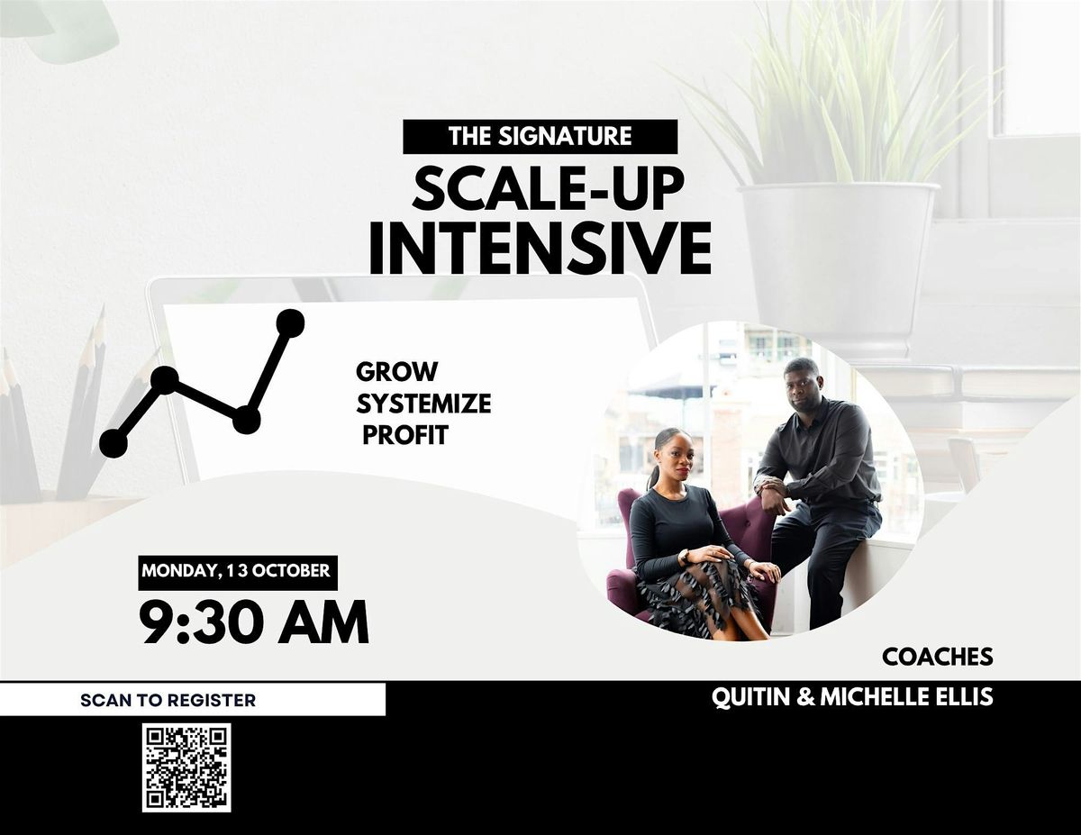 The Signature Scale-Up Intensive | Event in Hampton | AllEvents