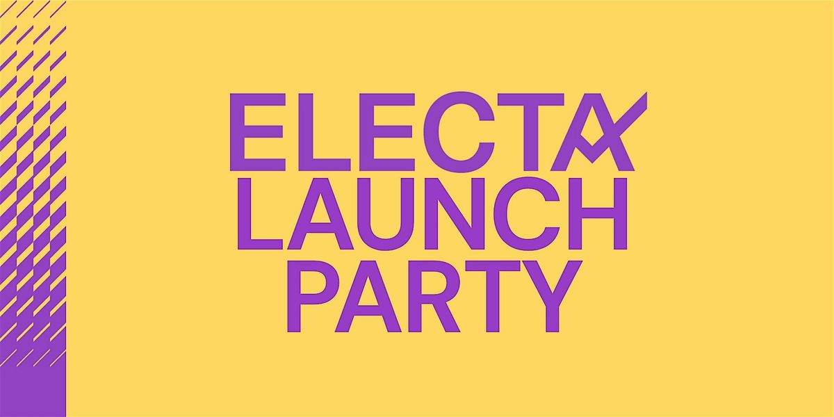 Launch event ELECTA !, 11 September | Event in Bruxelles | AllEvents