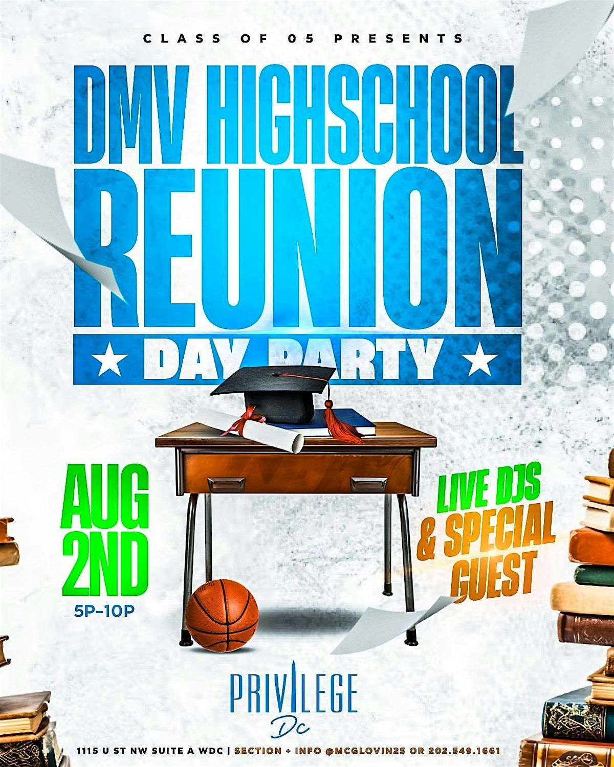 Class of 05 Presents: DMV HIGH SCHOOL REUNION, 2 August | Event in Washington | AllEvents