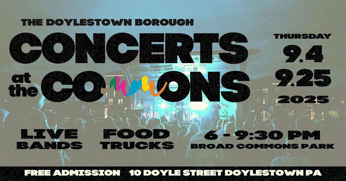 ZINADELPHIA at Concerts at the Commons (Doylestown, PA), 25 September | Event in Doylestown | AllEvents