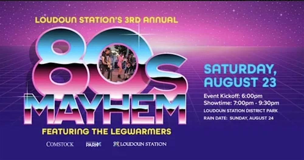 80's Mayhem, 23 August | Event in Ashburn | AllEvents