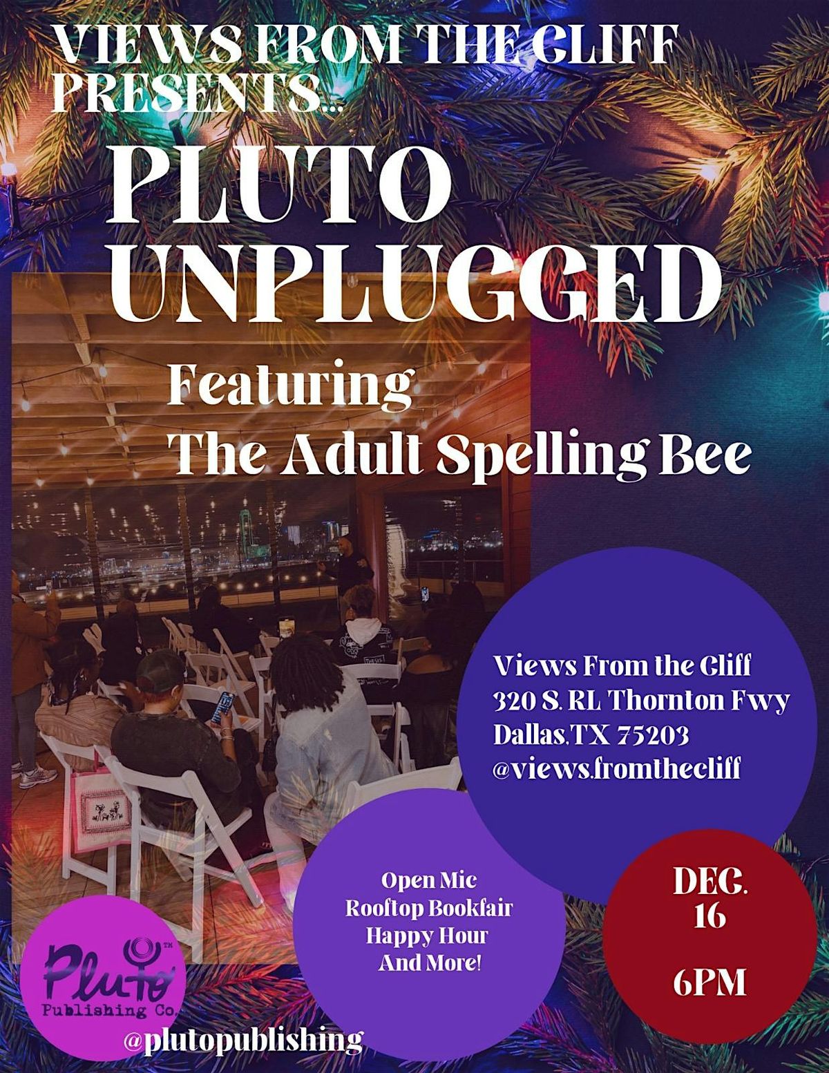 Pluto Unplugged, 16 December | Event in Dallas | AllEvents