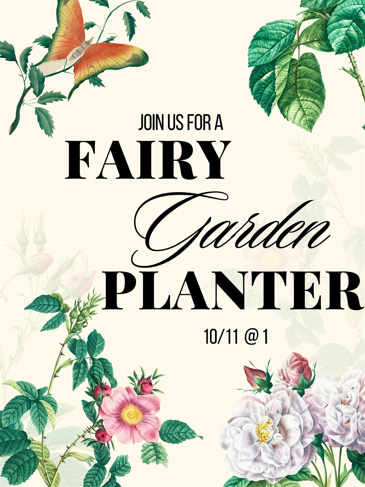 Fairy Garden Planter Class, 11 October | Event in Beckett Ridge | AllEvents
