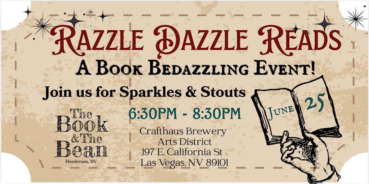 Razzle Dazzle Reads - A Book Bedazzling Event!, 25 June | Event in Las Vegas | AllEvents