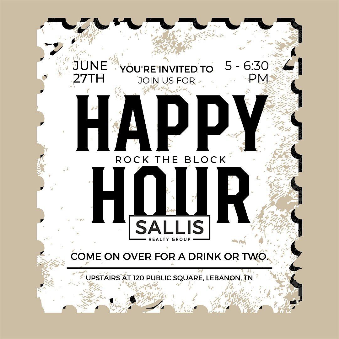 June Rock the Block Happy Hour, 27 June | Event in Lebanon | AllEvents